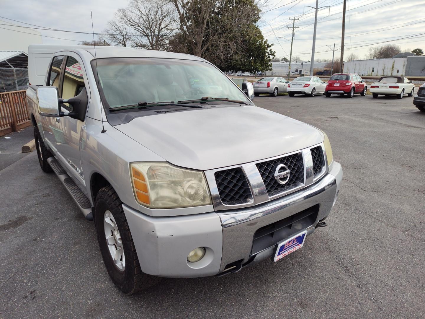 2005 Silver Nissan Titan (1N6BA07B85N) , located at 5700 Curlew Drive, Norfolk, VA, 23502, (757) 455-6330, 36.841885, -76.209412 - Photo#4